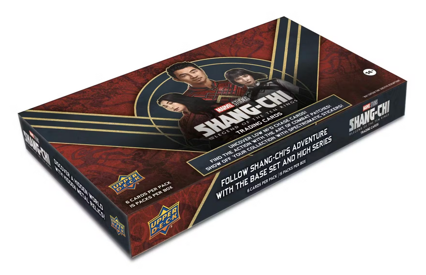 2023 Upper Deck Marvel Studios Shang-chi And The Legend Of The Ten Rings Hobby Box