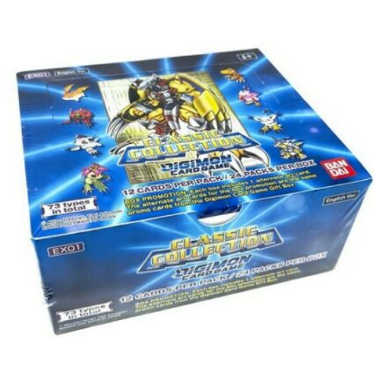 Digimon Card Game Series EX01 Classic Collection Booster Box