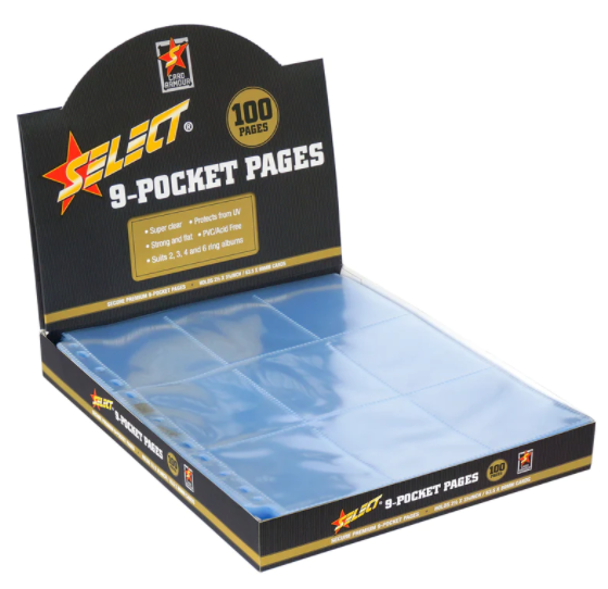 Select Card Armour 9 Pocket Pages Box