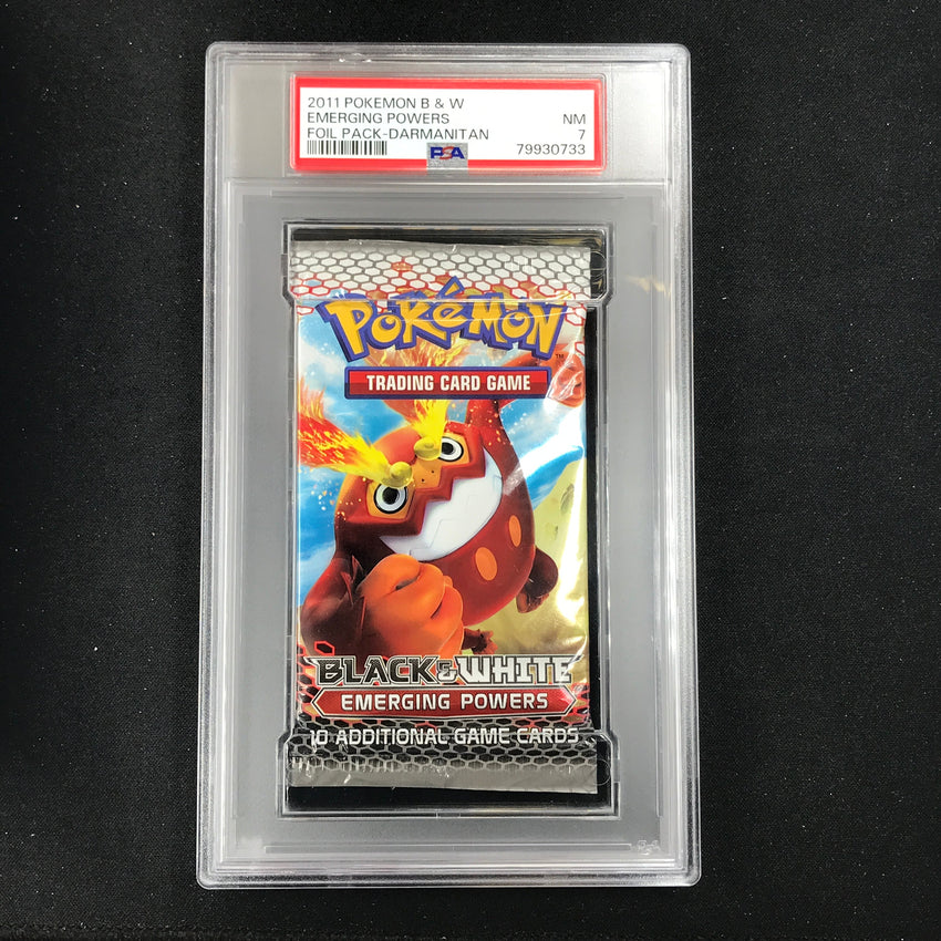black and white emerging powers booster box Psa 7 2011 Pokemon Black And White Emerging Powers Booster Pack