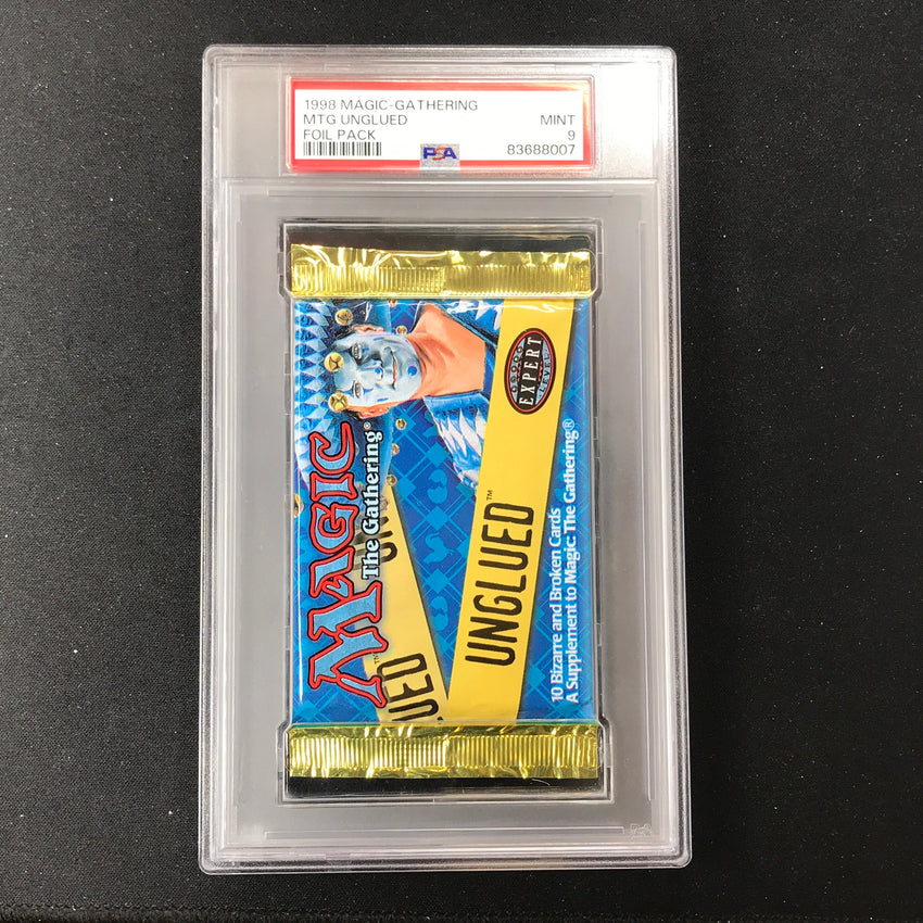 Psa 9 1998 Magic The Gathering Unglued Booster Pack 007 Cherry Collectables Psa 9 1998 Magic The Gathering Unglued Booster Pack 007 Cherry Collectables