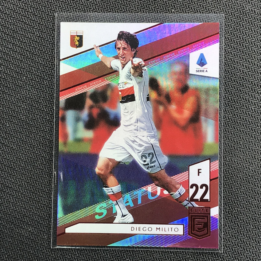 2019-20 Chronicles Elite DIEGO MILITO Red 6/22-Cherry Collectables