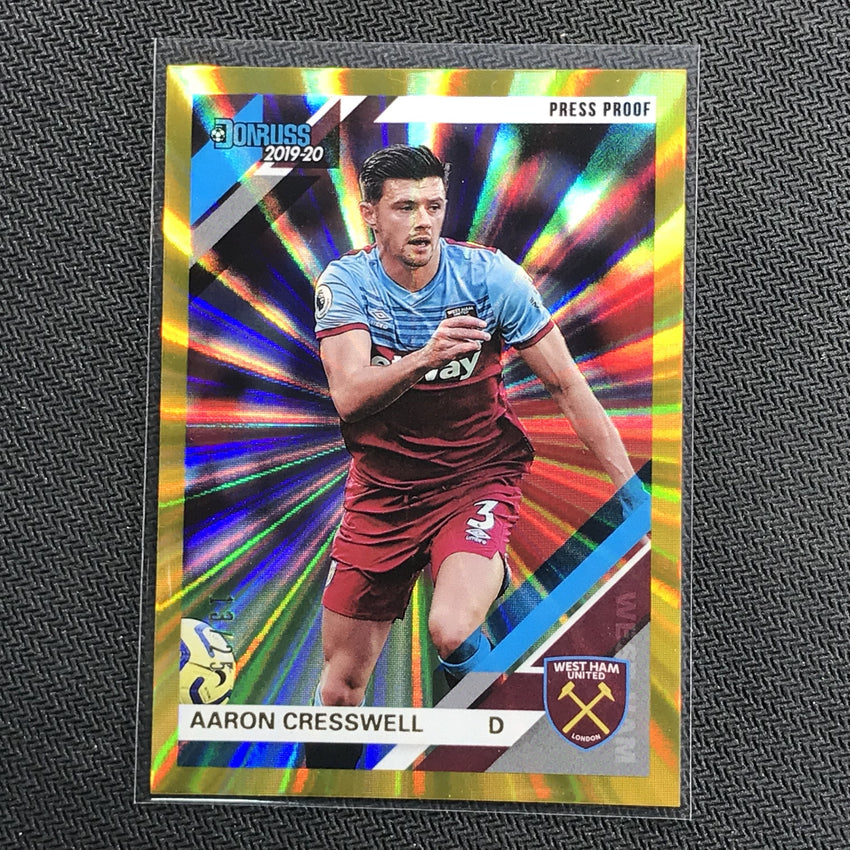 2019-20 Chronicles Donruss AARON CRESWELL Gold 13/25-Cherry Collectables