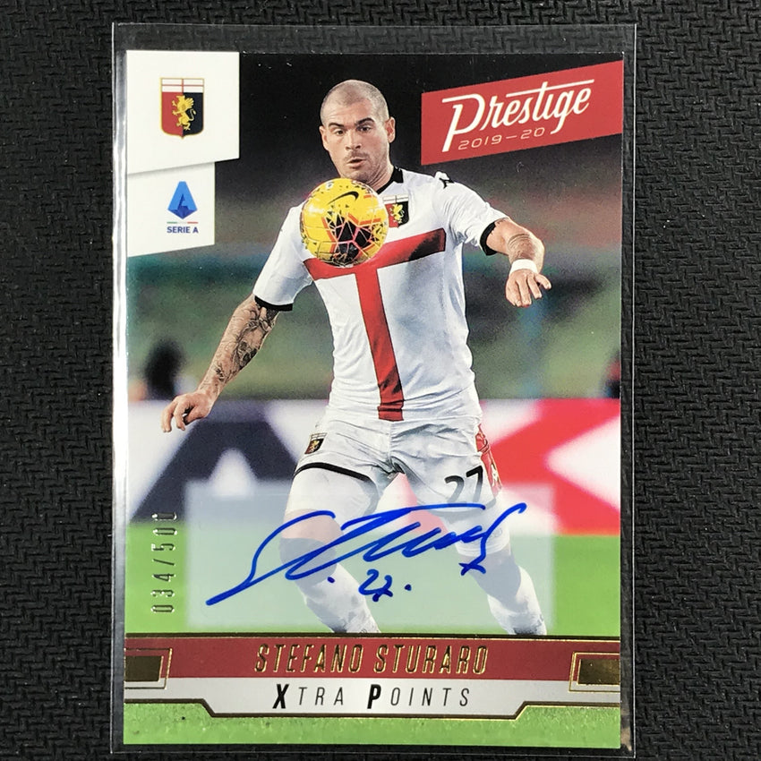 2019-20 Chronicles Prestige STEFANO STURARO Gold Auto 34/500-Cherry Collectables