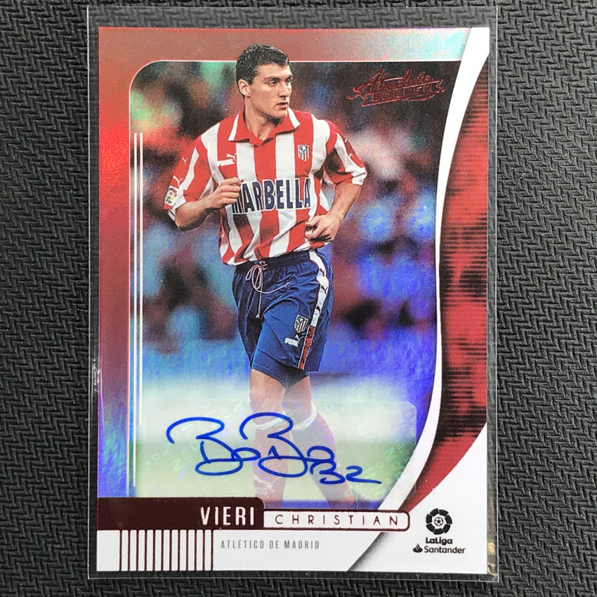 2019-20 Chronicles Absolute CHRISTIAN VIERI Red Auto 10/51-Cherry Collectables
