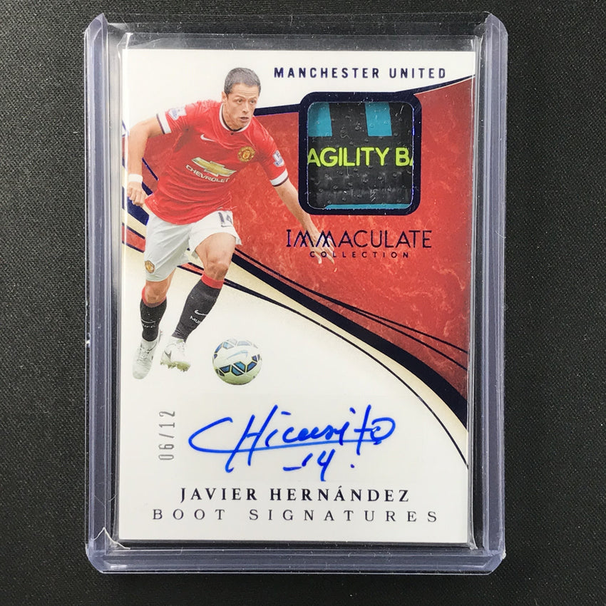 2020 Immaculate JAVIER HERNANDEZ Boot Signatures 6/12-Cherry Collectables