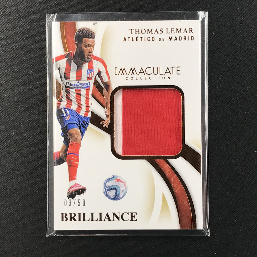 2020 Immaculate THOMAS LEMAR Brilliance Jersey Bronze 3/50-Cherry Collectables
