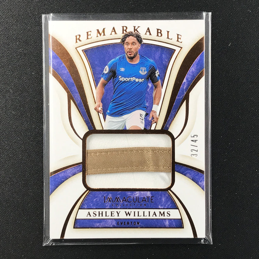 2020 Immaculate ASHLEY WILLIAMS Remarkable Jersey Bronze 32/45-Cherry Collectables
