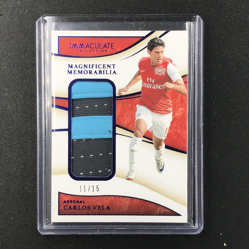 2020 Immaculate CARLOS VELA Magnificent Patch Sapphire 11/15-Cherry Collectables