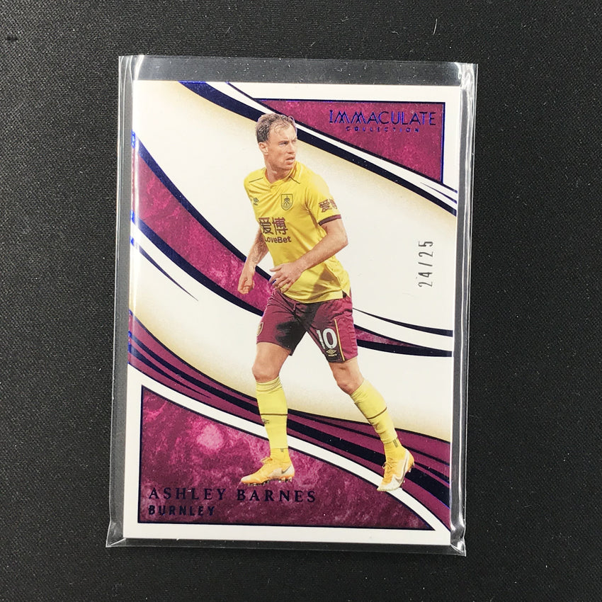 2020 Immaculate ASHLEY BARNES Base Sapphire 24/25-Cherry Collectables