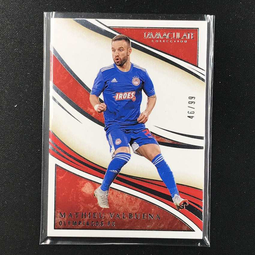 2020 Immaculate MATHIEU VALBUENA Base Silver 46/99-Cherry Collectables