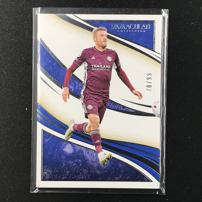 2020 Immaculate JAMIE VARDY Base Silver 78/99-Cherry Collectables