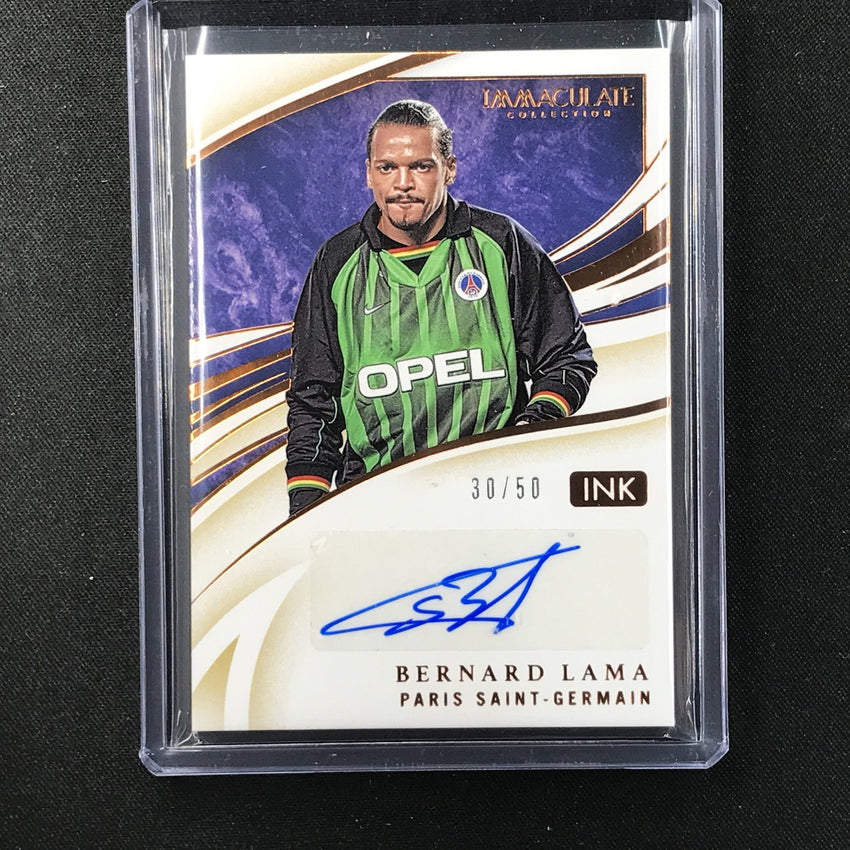 2020 Immaculate BERNARD LAMA Ink Auto Bronze 30/50-Cherry Collectables