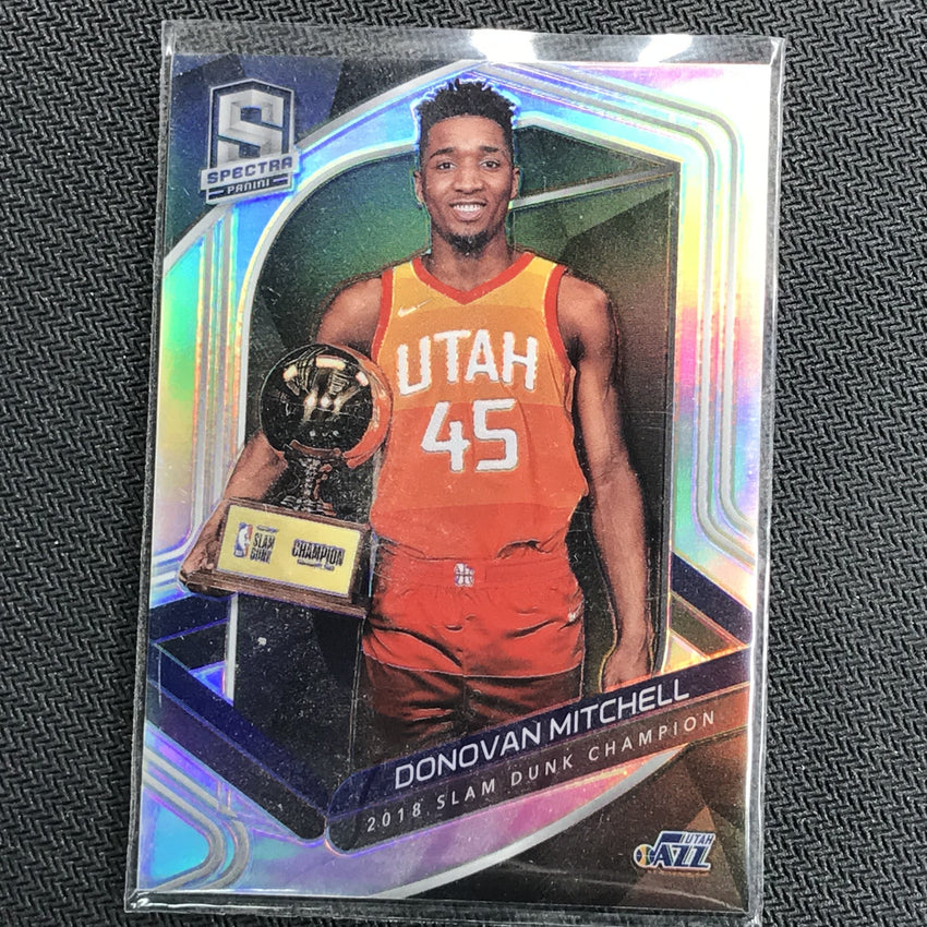 2019-20 Spectra DONOVAN MITCHELL Slam Dunk Champion Silver Prizm #174-Cherry Collectables
