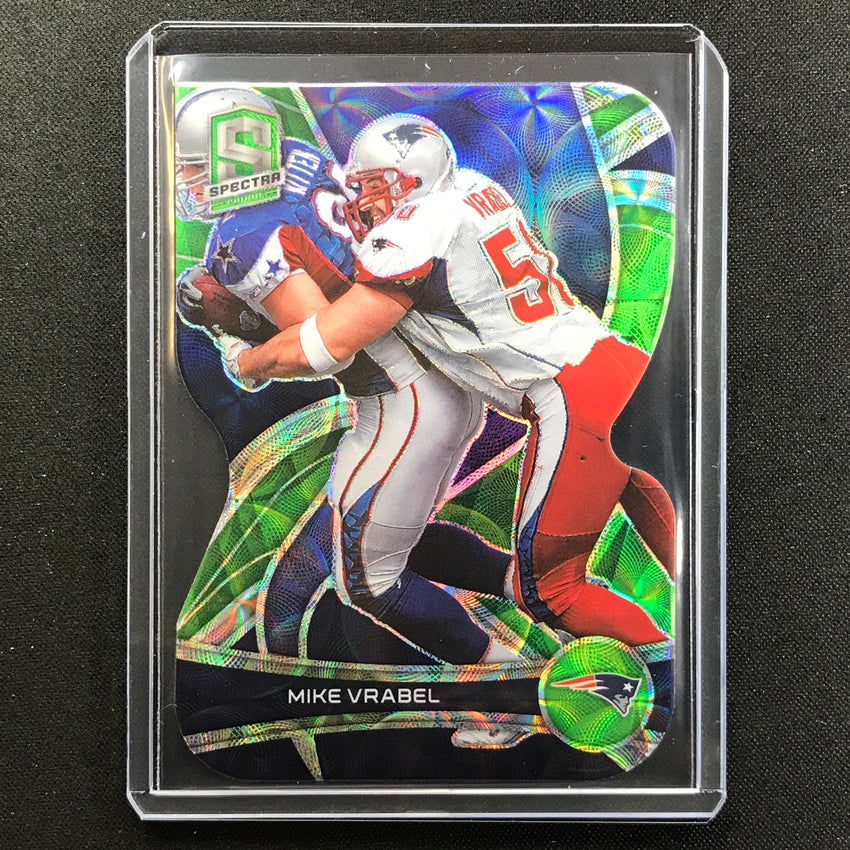 2022 Spectra Mike Vrabel Die Cut Neon Green 17/30