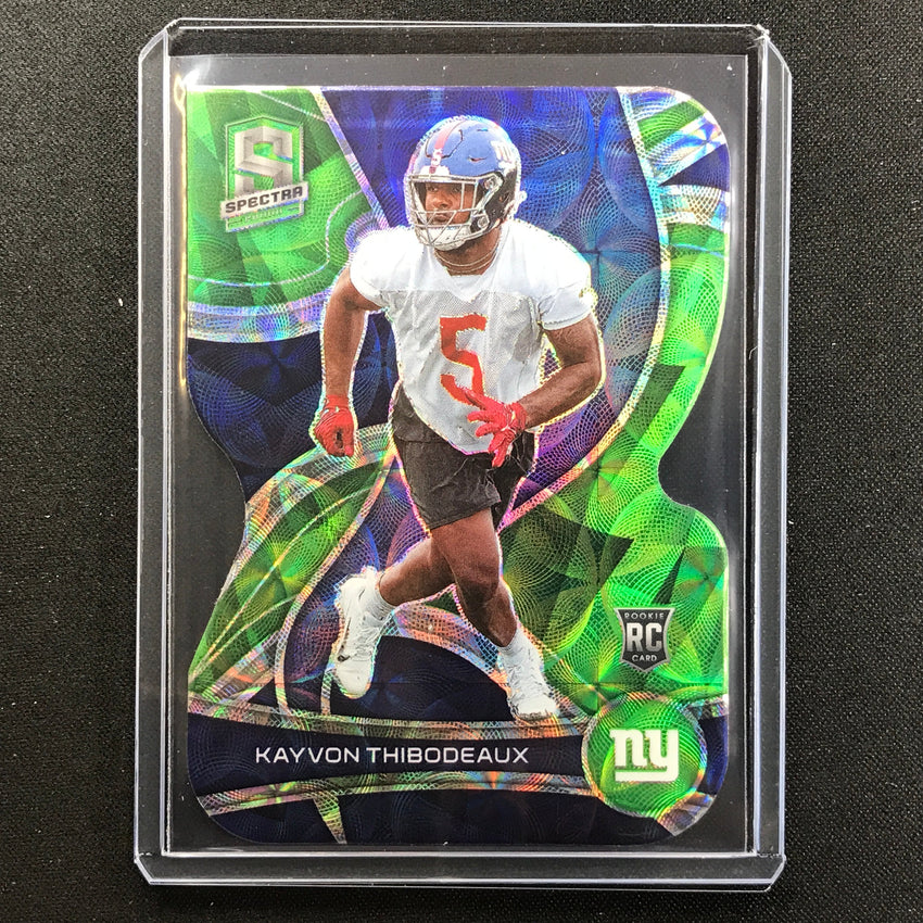 2022 Spectra KAYVON THIBODEAUX Rookie Die Cut Neon Green 28/30