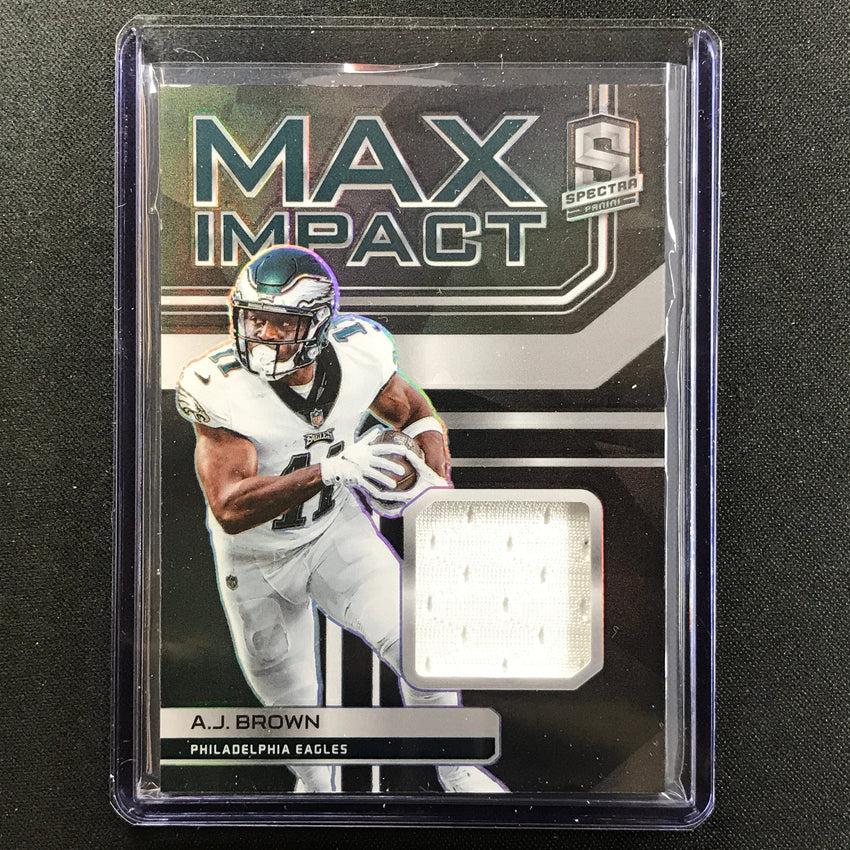 2022 Spectra Aj Brown Max Impact Relic 11/99