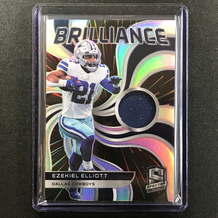 2022 Spectra Ezekiel Elliott Brilliance Relic 75/75
