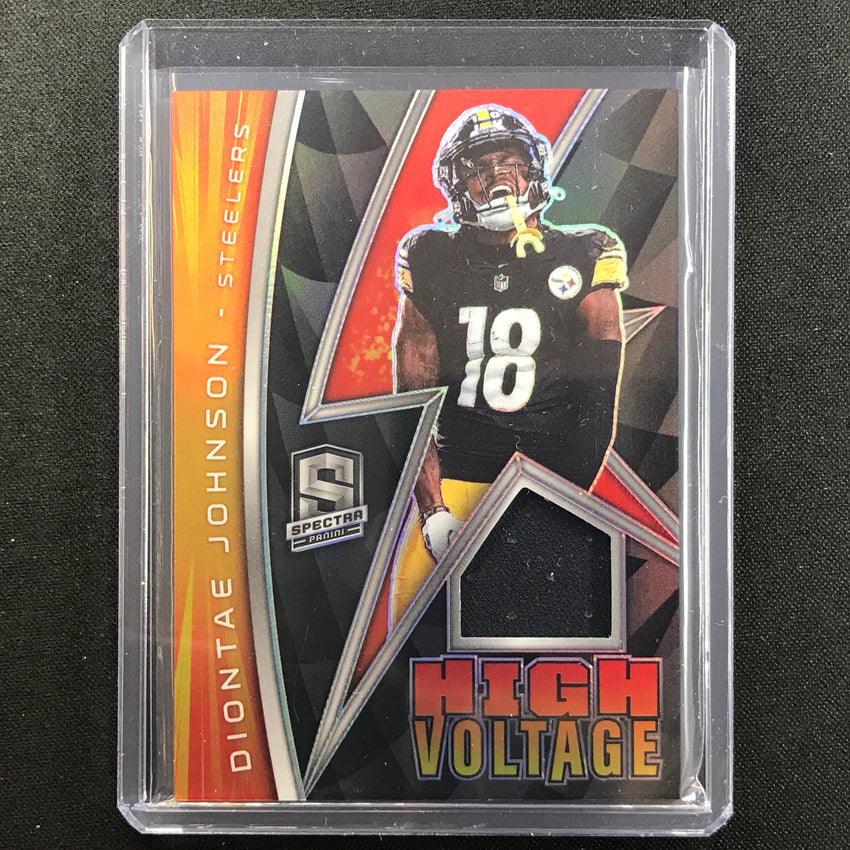 2022 Spectra Diontae Johnson High Voltage Relic 19/99