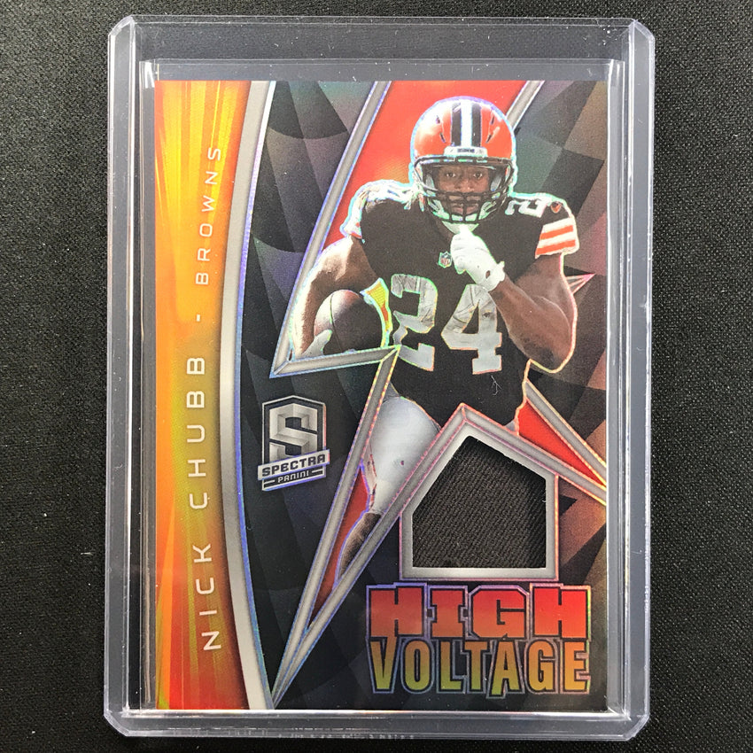2022 Spectra Nick Chubb High Voltage Relic 68/99