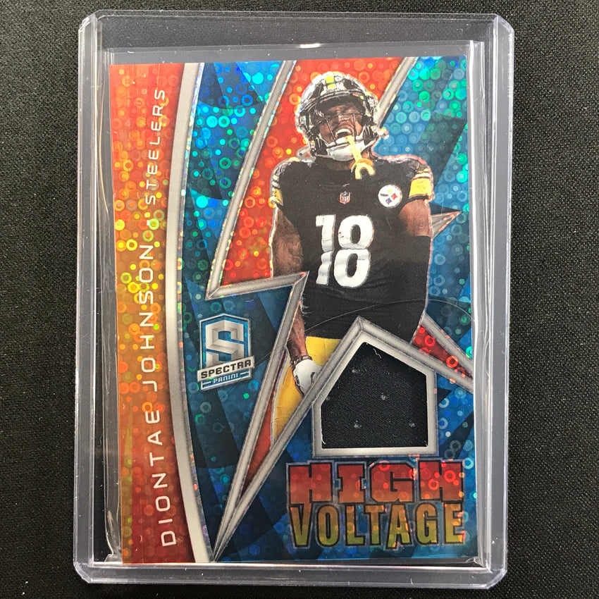 2022 Spectra Diontae Johnson High Voltage Relic 29/60