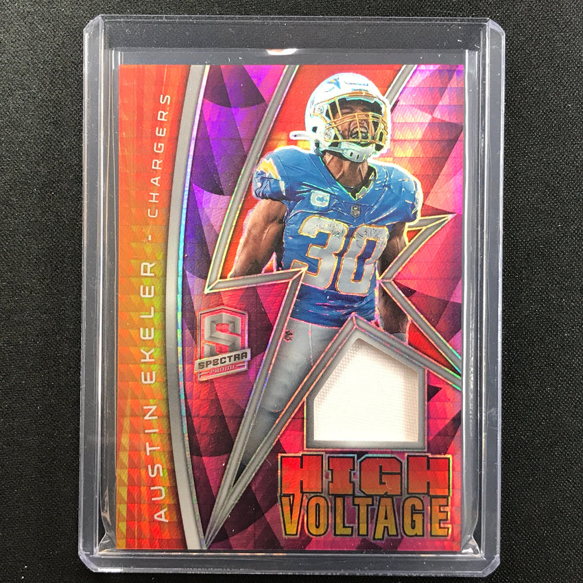 2022 Spectra Austin Ekeler High Voltage Relic Patch 12/15