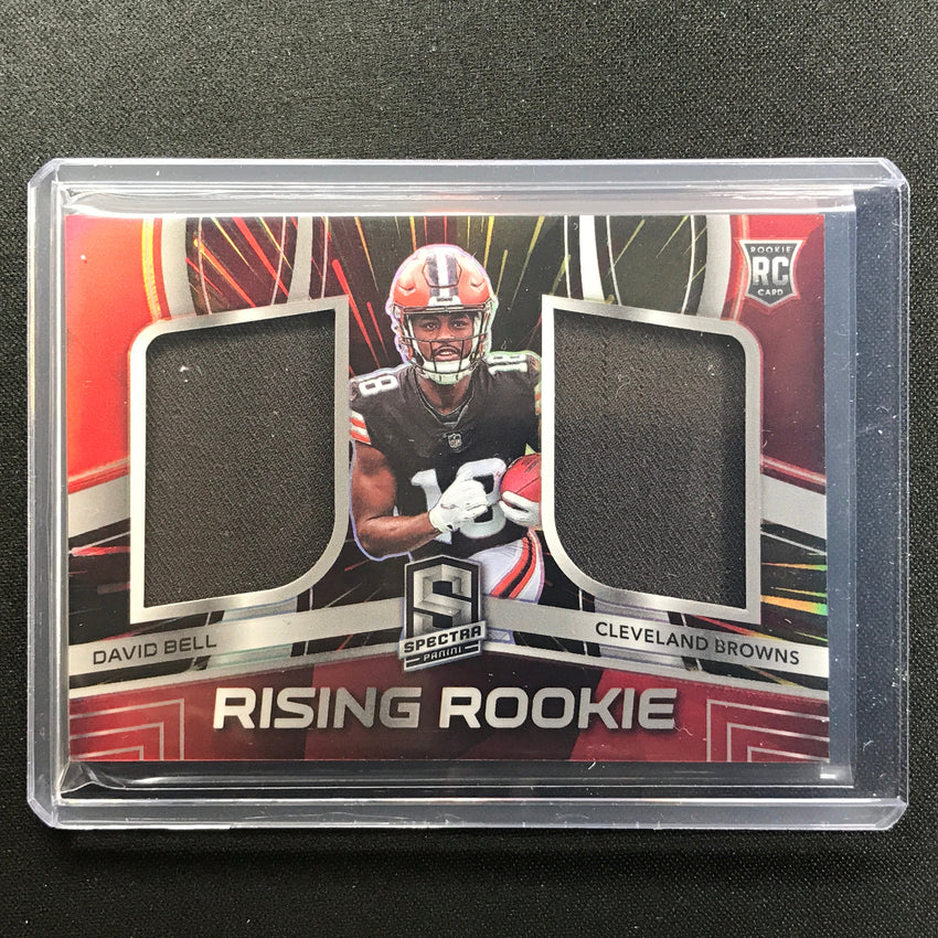 2022 Spectra David Bell Rising Rookie Dual Relic 34/35