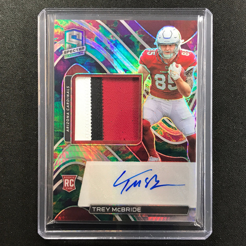 2022 Spectra Trey Mcbride Rookie Patch Auto 29/99