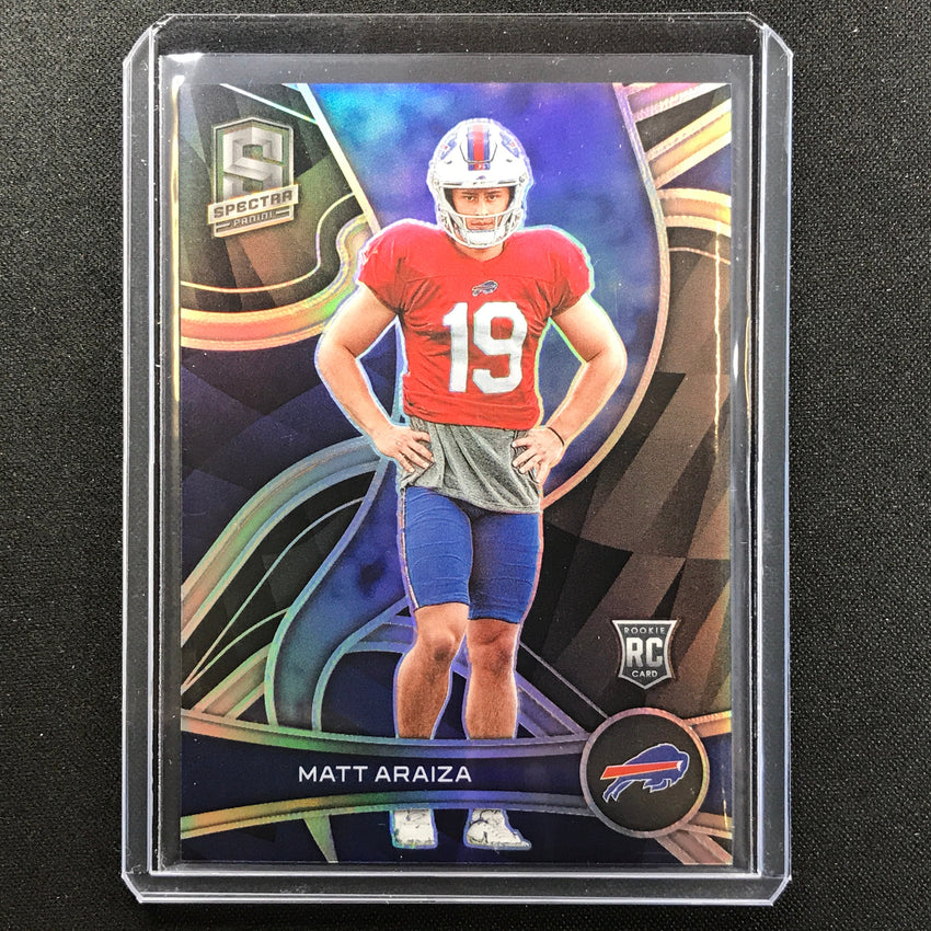 2022 Spectra Matt Araiza Rookie Base Silver No 189