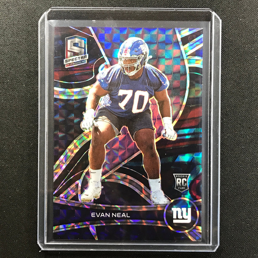 2022 Spectra Evan Neal Rookie Interstellar Base 5/60