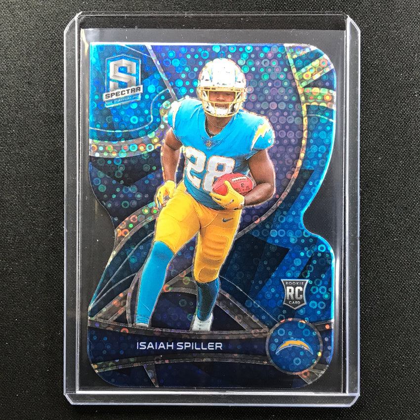 2022 Spectra ISAIAH SPILLER Rookie Die Cut Neon Blue 15/50
