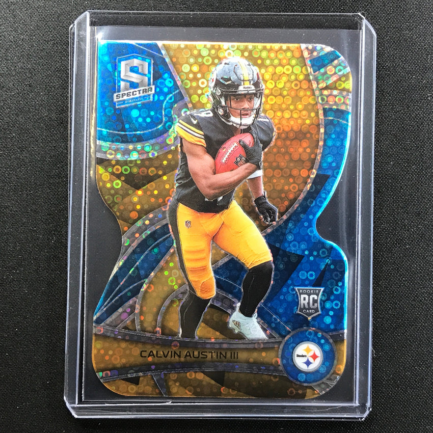 2022 Spectra CALVIN AUSTIN Rookie Die Cut Neon Blue 16/50