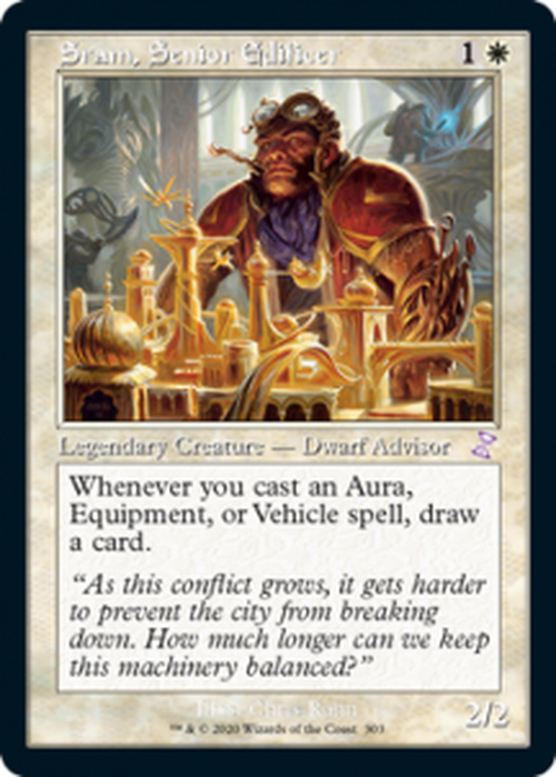 FOIL Sram, Senior Edificer 303 - Timeshifted - Time Spiral Remastered-Cherry Collectables