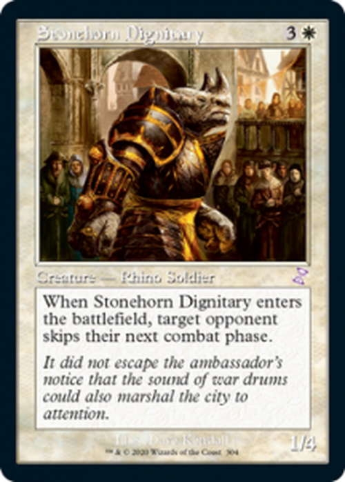 Stonehorn Dignitary 304 - Timeshifted - Time Spiral Remastered-Cherry Collectables
