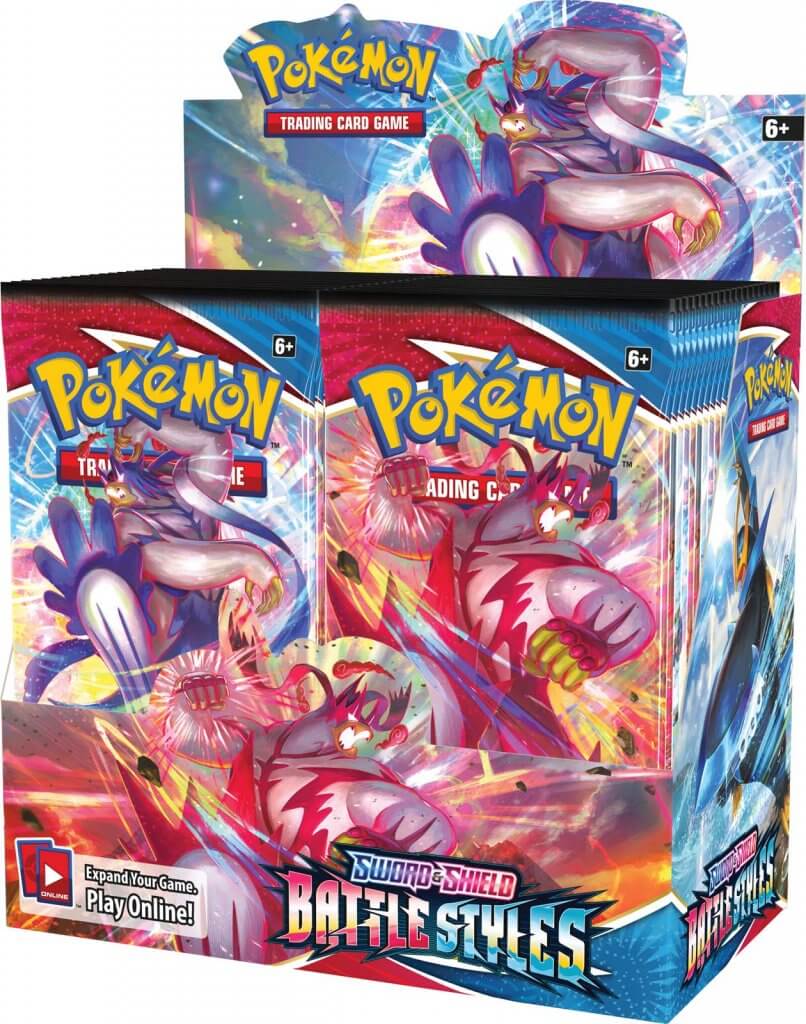 Pokemon TCG Sword and Shield Battle Styles Booster Box-Cherry Collectables