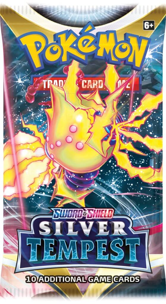 Pokemon TCG SWSH12 Sword & Shield Silver Tempest Booster Pack Cherry Collectables Pokemon TCG SWSH12 Sword & Shield Silver Tempest Booster Pack Cherry Collectables