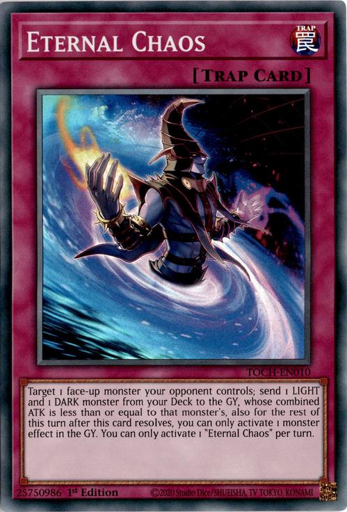 Eternal Chaos - TOCH-EN010 - Super Rare 1st Edition-Cherry Collectables