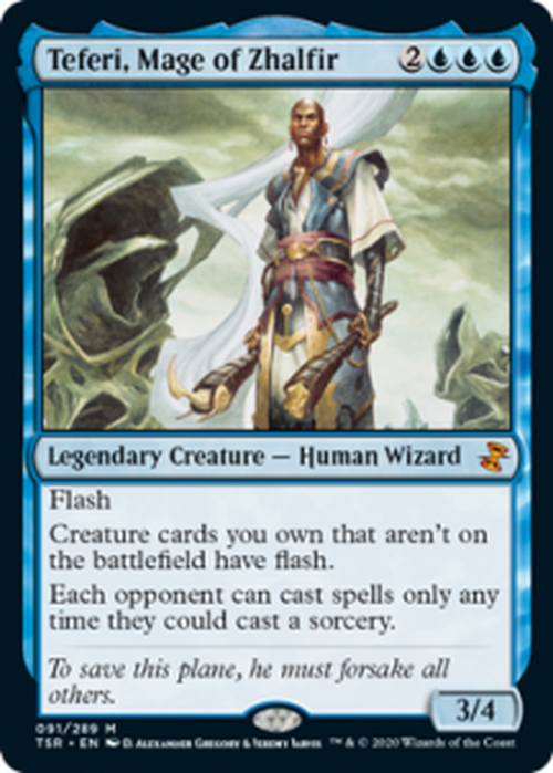Teferi, Mage of Zhalfir 091/289 - Time Spiral Remastered-Cherry Collectables
