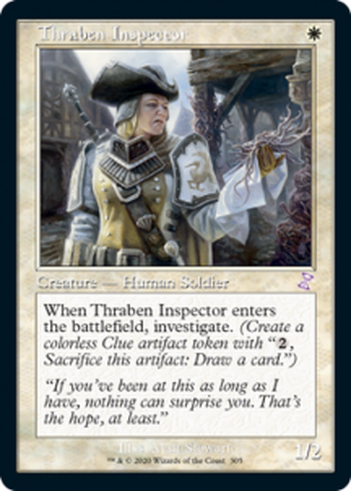 FOIL Thraben Inspector 305 - Timeshifted - Time Spiral Remastered-Cherry Collectables