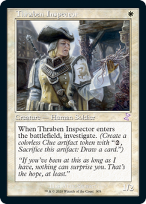 Thraben Inspector 305 - Timeshifted - Time Spiral Remastered-Cherry Collectables