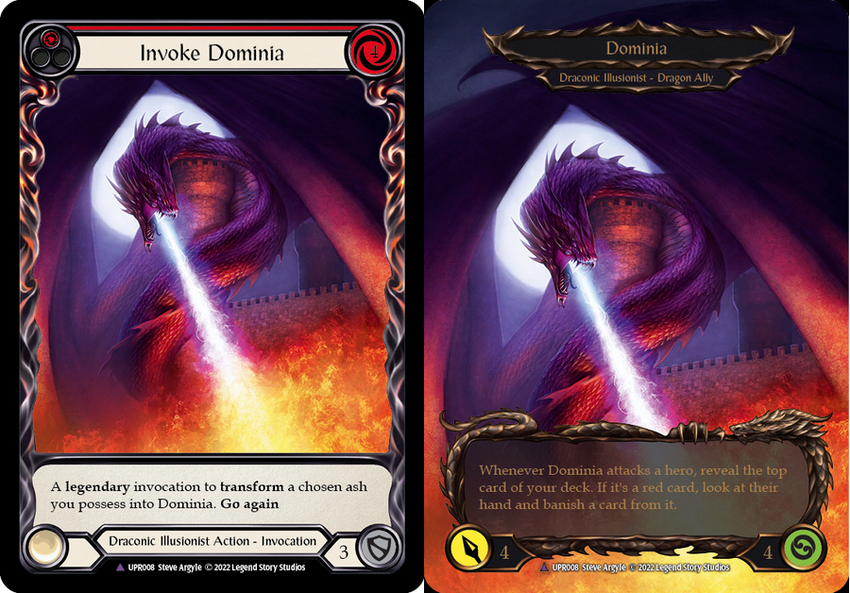Invoke Dominia // Dominia (Marvel) - UPR008 - Marvel Uprising