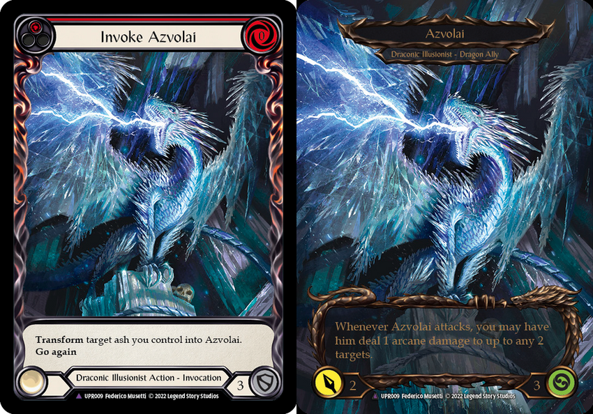 Invoke Azvolai // Azvolai (Marvel) - UPR009 - Marvel Uprising