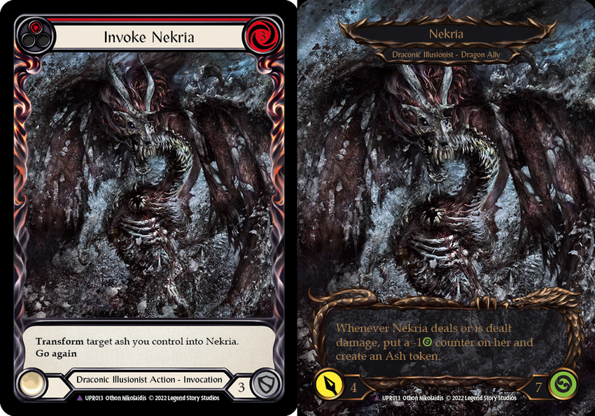 Invoke Nekria // Nekria (Marvel) - UPR013 - Marvel Uprising