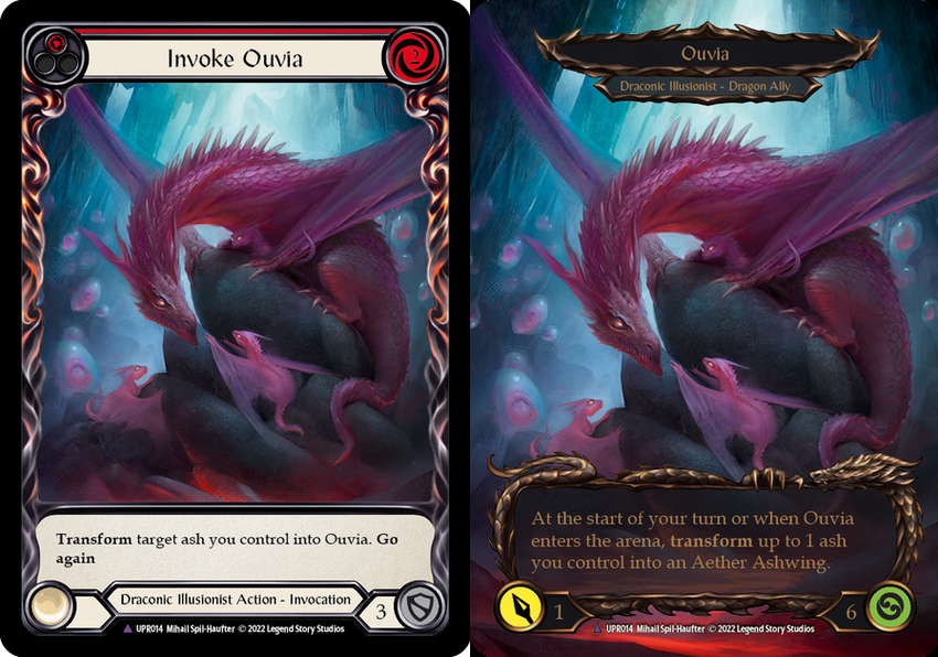 Invoke Ouvia // Ouvia (Marvel) - UPR014 - Marvel Uprising