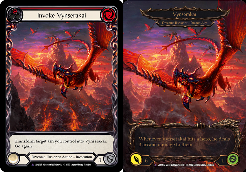 Invoke Vynserakai // Vynserakai (Marvel) - UPR016 - Marvel Uprising