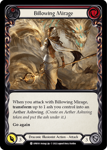 Billowing Mirage (Red) - UPR018 - Common Uprising