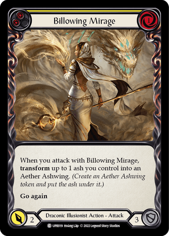 Billowing Mirage (Yellow) - UPR019 - Common Uprising
