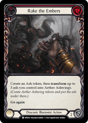Rake the Embers (Red) - UPR033 - Common Uprising