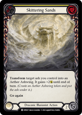 Skittering Sands (Yellow) - UPR037 - Common Uprising