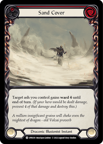 Sand Cover (Red) - UPR039 - Common Uprising